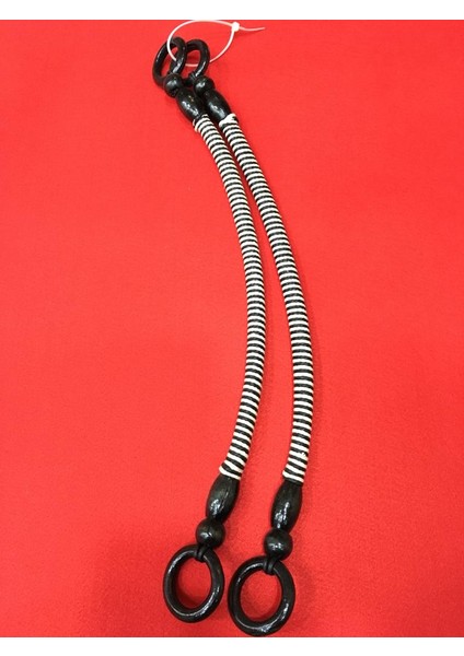 Çanta Sapı Tahta Boncuklu