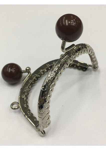 Çanta ve Cüzdan Klipsi 10 cm Incili Model