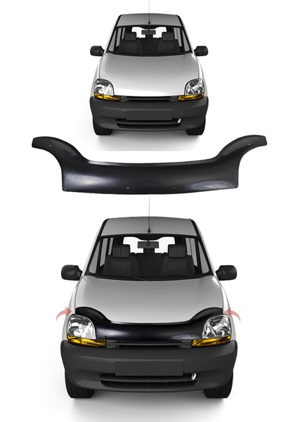 Renault Kangoo 1996-2003 Kaput Rüzgarlığı Abs fırsatları