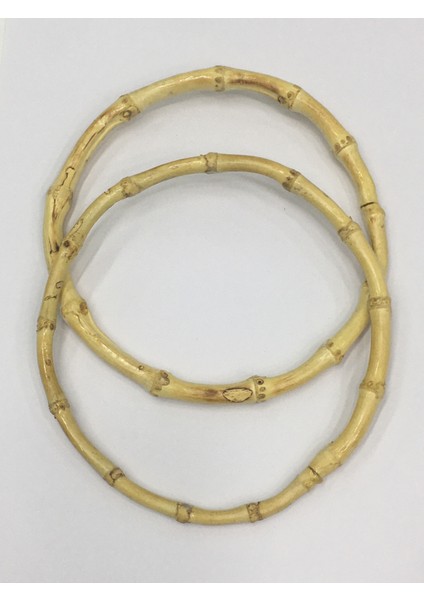 Orjinal Bambu Çanta Sapı Yuvarlak