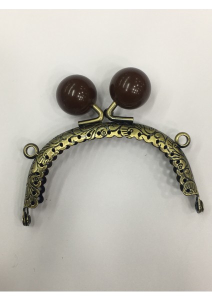 Çanta ve Cüzdan Klipsi 10 cm İncili Model Kadınlar İçin Şık Tasarım