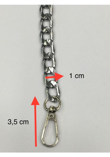 Çanta Zinciri Ucu Klipsli 115 cm fiyatları