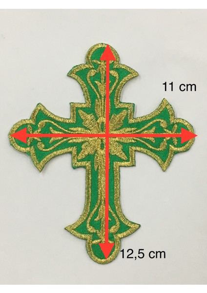 Haç Arma Peç Ütü ile Yapışan Nakış Arma 3 Lü Set fırsatları