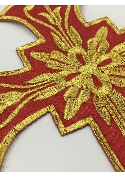 Haç Arma Peç Ütü ile Yapışan Nakış Arma 12*11 cm fiyatları