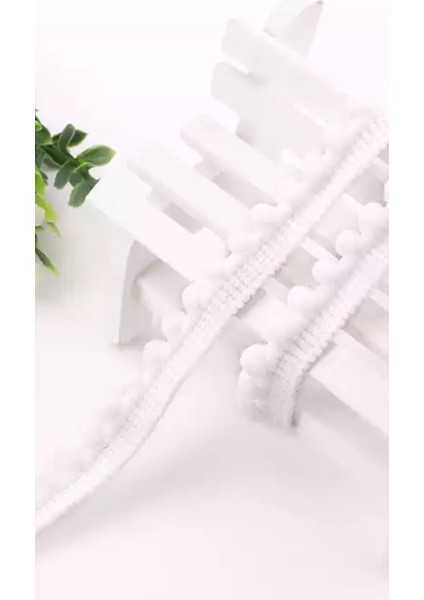 Şerit Ponpon / Mini Ponpon Şerit / 5 Metre fiyatları
