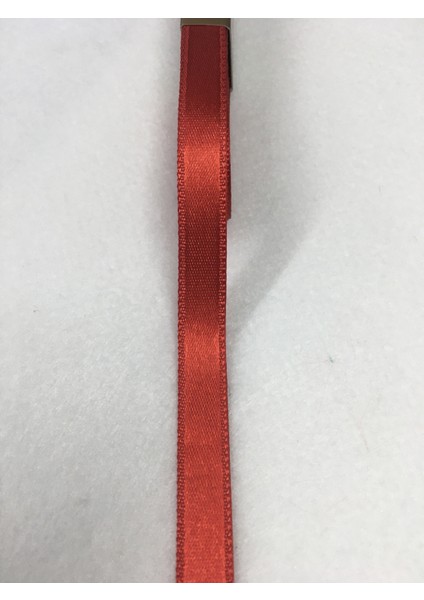 Kırmızı Saten Kurdele 10 Metre 10 Top