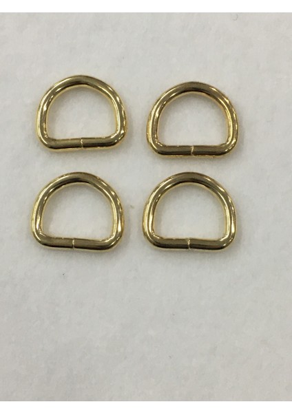 Çanta Halkası D Demir 2,5 cm 4 Lü Set