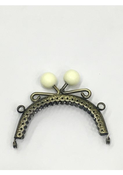 Çanta ve Cüzdan Klipsi 10 cm Incili Model