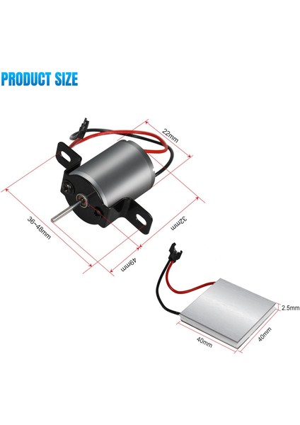 Şömine Fan Motor Üfleyici Fan Tamir Motor Aksesuarları Seti (Yurt Dışından) indirimleri
