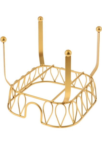 Iskandinav Tarzı Içecek Standı Sepet Cam Şarap Cam Standı Sepet Altın M (Yurt Dışından) fırsatları