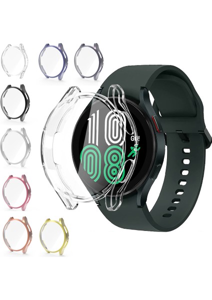 Samsung Galaxy Watch 5 40 mm Önü Kapalı Tasarım Silikon Kılıf - AL3173