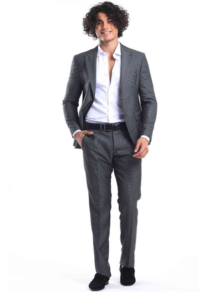 Erkek Takım Elbise Slim Fit