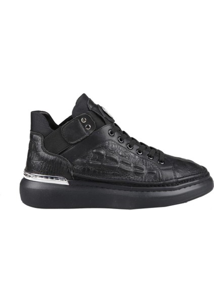 22K458 Siyah Erkek Sneakers