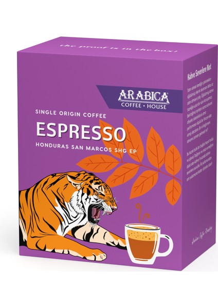 Arabica Coffee House Espresso Kahve 250 gr