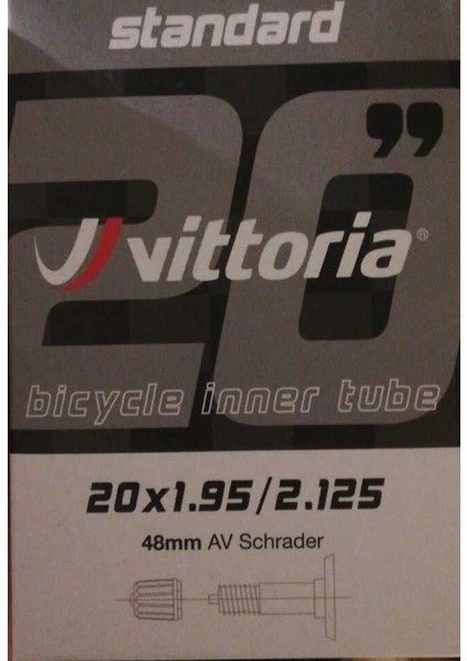 Vıttorıa Standard 20X1.952.125 Oto Sibop 48MM Iç Lastik