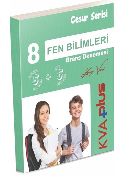 Yayınları 8.Sınıf Cesur Serisi 4'lü Deneme Seti