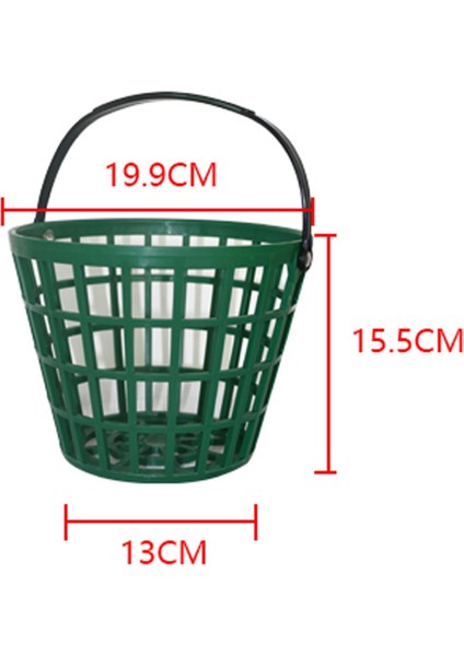 Golf Top Sepet Topları Kova Golf Topu Depolama Açık Top Tutucu 50 Top Tutar fiyatları