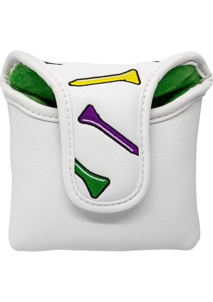 Golf Mallet Putter Head Cover Golf Club Headovers Su Geçirmez Kafa Koruyucu Kare 12.5X12CM