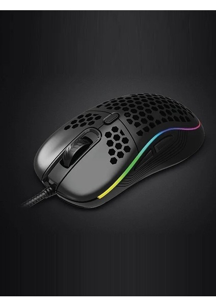 M624 Gentle Rgb 6400dpi Makrolu Gaming Oyuncu Mouse