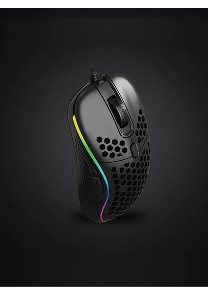 M624 Gentle Rgb 6400dpi Makrolu Gaming Oyuncu Mouse