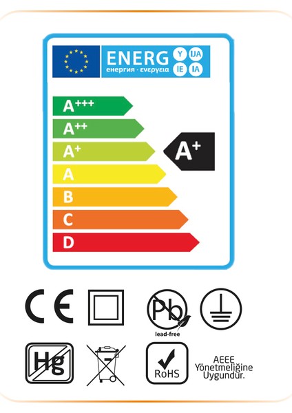 Taşkın LED 9 W Ampül 10'lu