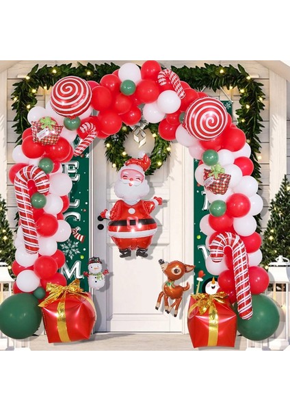 Noel Dekorasyon Kemeri Balon Seti Stil: Balon Bhain 1 (Yurt Dışından)