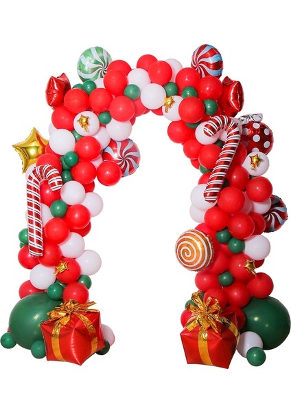 Noel Dekorasyon Kemeri Balon Seti (Yurt Dışından)
