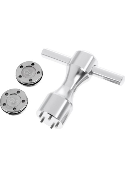 2x5 / 10/15 / 20G Golf Atıcı Ağırlıklar ve Anahtarı Aracı 20G Gümüş Için fiyatları