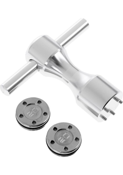 2x5 / 10/15 / 20G Golf Atıcı Ağırlıklar ve Anahtarı Aracı 20G Gümüş Için modelleri