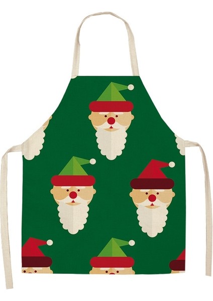 2 Adet Noel Önlüğü - Yeşil (Yurt Dışından)