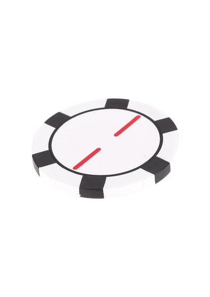 Premium Iki Taraflı Poker Çip Golf Topu Işaretleyiciler Putt Konum Sembolü modelleri