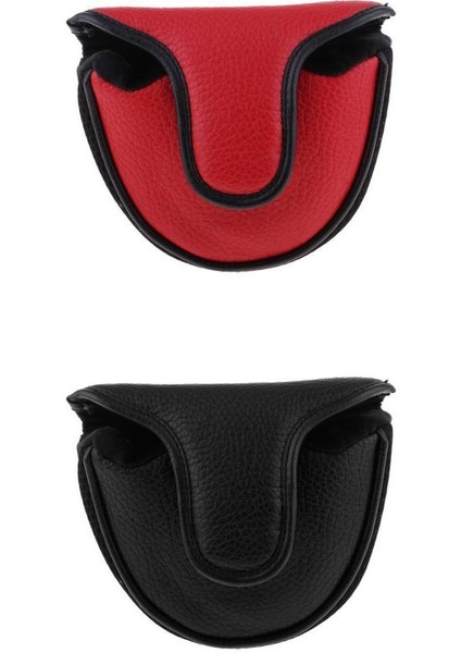 2x Yumuşak Konforlu Pu Golf Mallet Head Cover Club Protector Putter Cover(Yurt Dışından) fiyatları