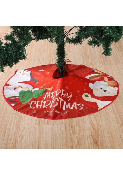 Noel Ağacı Etek Halı Ağacı Alt Kapak Kumaş Mat (Yurt Dışından)