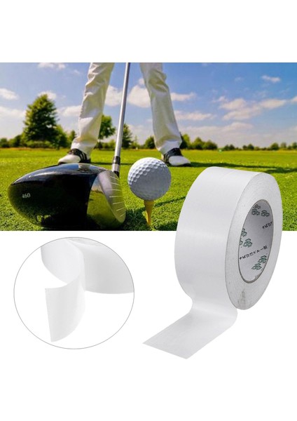 1 Rulo Profesyonel Çift Taraflı Golf Kavrama Bant Golf Kulübü Kavrama Yapıştırıcı 18MM 50M indirimleri
