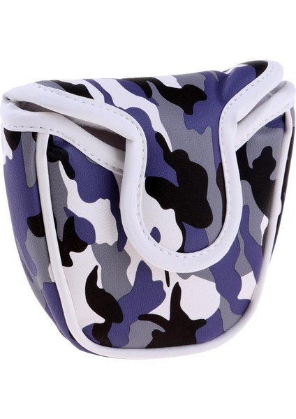 Premium Golf Mallet Putter Kapak Headcover Aksesuarları Mavi indirimleri