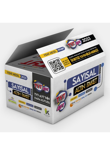 TYT - AYT' nin Kara Kutusu Sayısal Altın Paket Set Konu Özetli Dijital Çözümlü Çıkmış Sor Bankası
