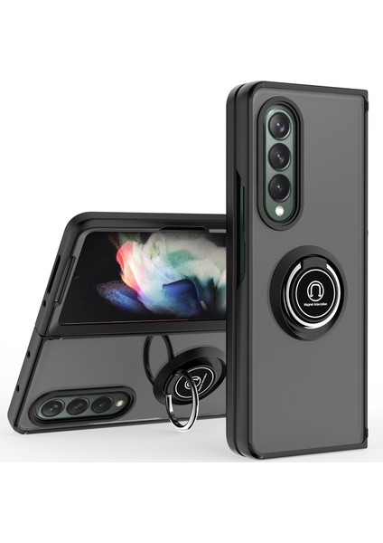 Samsung Galaxy Z Fold 3 5g Telefon Kılıfı - Siyah (Yurt Dışından)