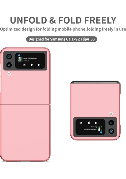 Samsung Galaxy Z Flip 4 5g Telefon Kılıfı - Pembe (Yurt Dışından) fırsatları