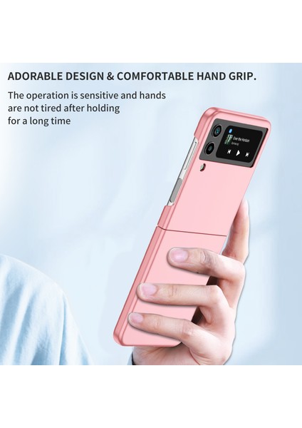 Samsung Galaxy Z Flip 4 5g Telefon Kılıfı - Pembe (Yurt Dışından) indirimleri