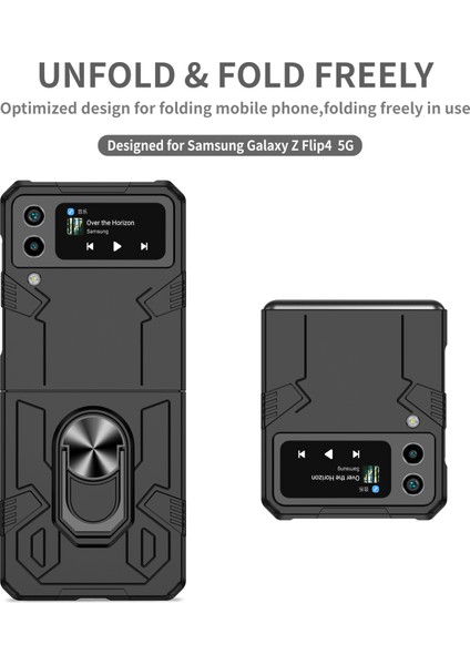 Samsung Galaxy Z Flip 4 5g Telefon Kılıfı - Siyah (Yurt Dışından) indirimleri