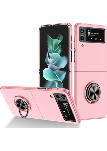 Samsung Galaxy Z Flip 4 5g Telefon Kılıfı - Pembe (Yurt Dışından)