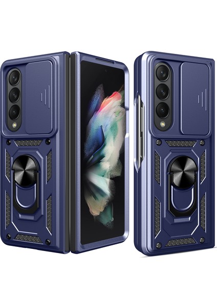 Samsung Galaxy Z Fold 4 5g Telefon Kılıfı - Mavi (Yurt Dışından)