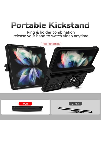 Samsung Galaxy Z Fold 4 5g Telefon Kılıfı - Siyah (Yurt Dışından) indirimleri