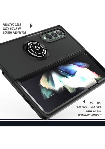 Samsung Galaxy Z Fold 4 5g Telefon Kılıfı - Siyah (Yurt Dışından) modelleri