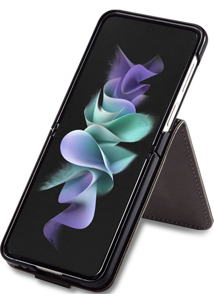 Galaxy Z Flip 3 5g 5g Telefon Kılıfı - Gri (Yurt Dışından)