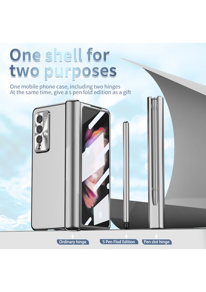 Samsung Galaxy Z Fold 4 5g Telefon Kılıfı - Gümüş (Yurt Dışından) fırsatları