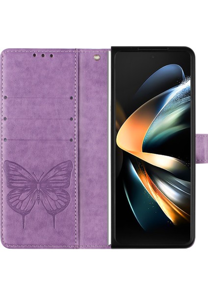 Samsung Galaxy Z Fold 3 5g Telefon Kılıfı - Açık Mor (Yurt Dışından)