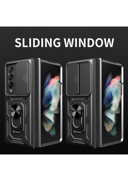 Samsung Galaxy Z Fold 4 5g Telefon Kılıfı - Mavi (Yurt Dışından)