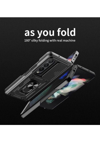Samsung Galaxy Z Fold 4 5g Telefon Kılıfı - Mavi (Yurt Dışından)