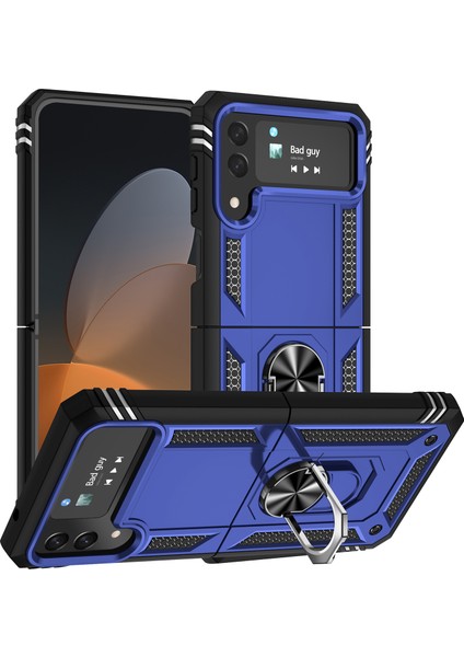 Samsung Galaxy Z Flip 4 5g Telefon Kılıfı - Mavi (Yurt Dışından)